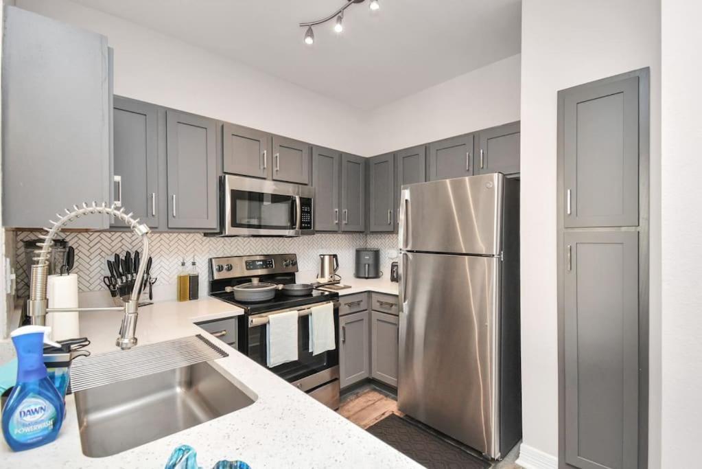 Luxury 1Br Apt ,Nrg ,Downtown ,Med Center,Galleria Houston Exterior foto